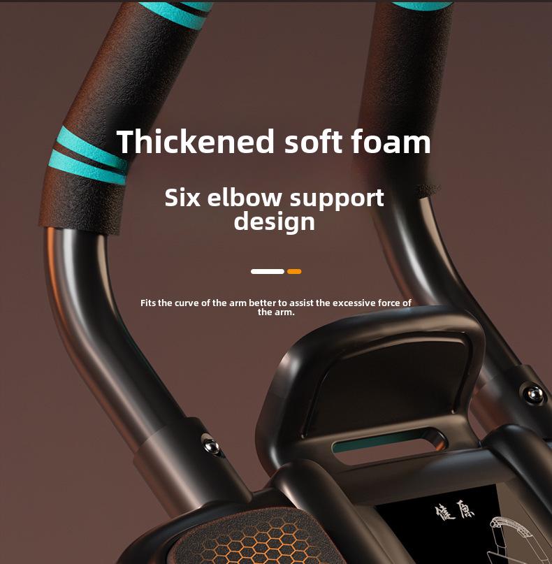 Умное четырехколесное автоматическое колесо для тренировки мышц живота.