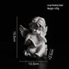 Nordic Angel Girl Sculpture - Resin Figurine for Living Room Décor