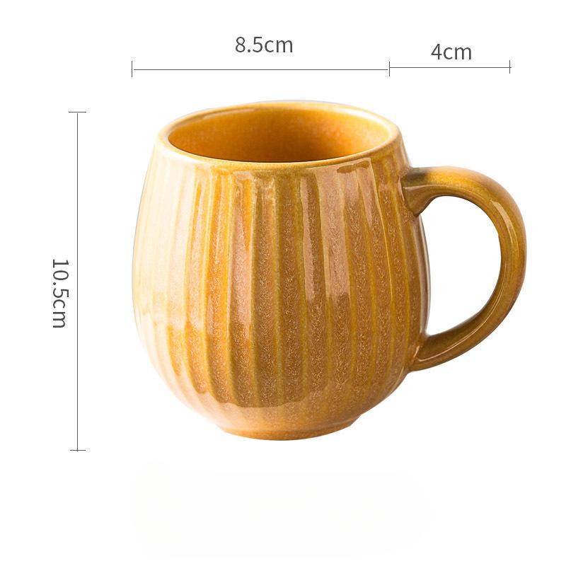 500 мл креативные кофейные кружки керамические питьевые принадлежности молоко чай сок чашка для завтрака домашняя фарфоровая чашка для воды посуда для напитков с ручкой