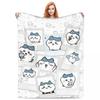 Chiikawa Cartoon Throw Blankets Thing For Home Decoration Quality Throw Blankets Gifts For Christmas