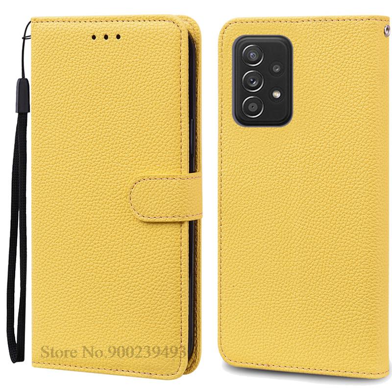 Чехол SamsungA72 для Samsung Galaxy A72, кожаный чехол-кошелек с откидной крышкой для Samsung A72 A 72 5G A726B A725F, мягкий силиконовый чехол