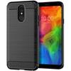 For LG Q8 2018 Q Stylus Lg Stylo+ Carbon Fiber Case for Lg Stylo 4 Stylo4+ Q Stylo Plus Shockproof Silicone Case Back Cover