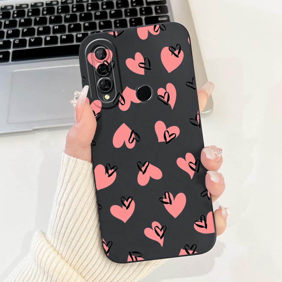Для Huawei Y6p MED-LX9 MED-LX9N Новый Милый Мультяшный Чехол Кролик Кошка Для Huawei Y6P 2020 Защита Камеры Мягкие Силиконовые Чехлы для Телефона