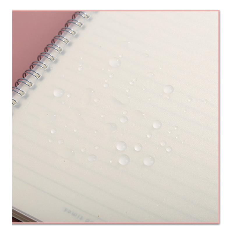 A5/B5/A4 Spiral Coil Notebook Horizontal Grid Blank Notepad Frosted Student Diary Sketchbook School Supplies Stationery