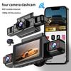 4-канальный скрытый тахограф 1080P HD Mini Dash Cam Видеорегистратор Передний Левый Правый Задний Ночной Видение Циклическая Запись DVR Черный Ящик
