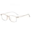Unisex Design Myopia Prescription Lenses Eyeglasses TR90 Material Anti Blue Light Rectangle Eyewear for Computer Reading Presbyopia Eye Protection
