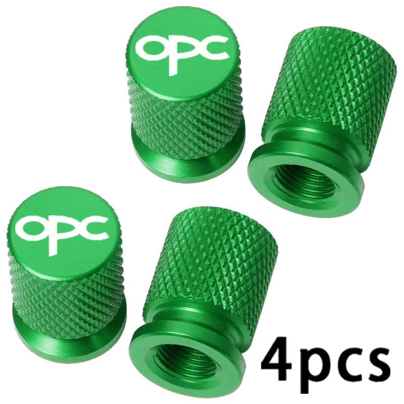 4PCS Colorful Car Accessories Car Tire Valve Cap For Opel OPC
