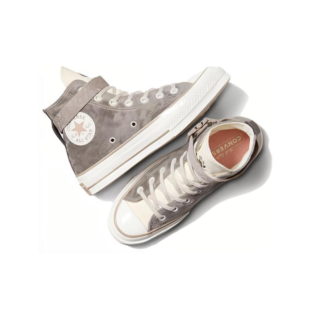 Converse Кроссовки унисекс Chuck 70 High Dog Inspired Серые Origin-Story-Grey Vintage-White A08162C