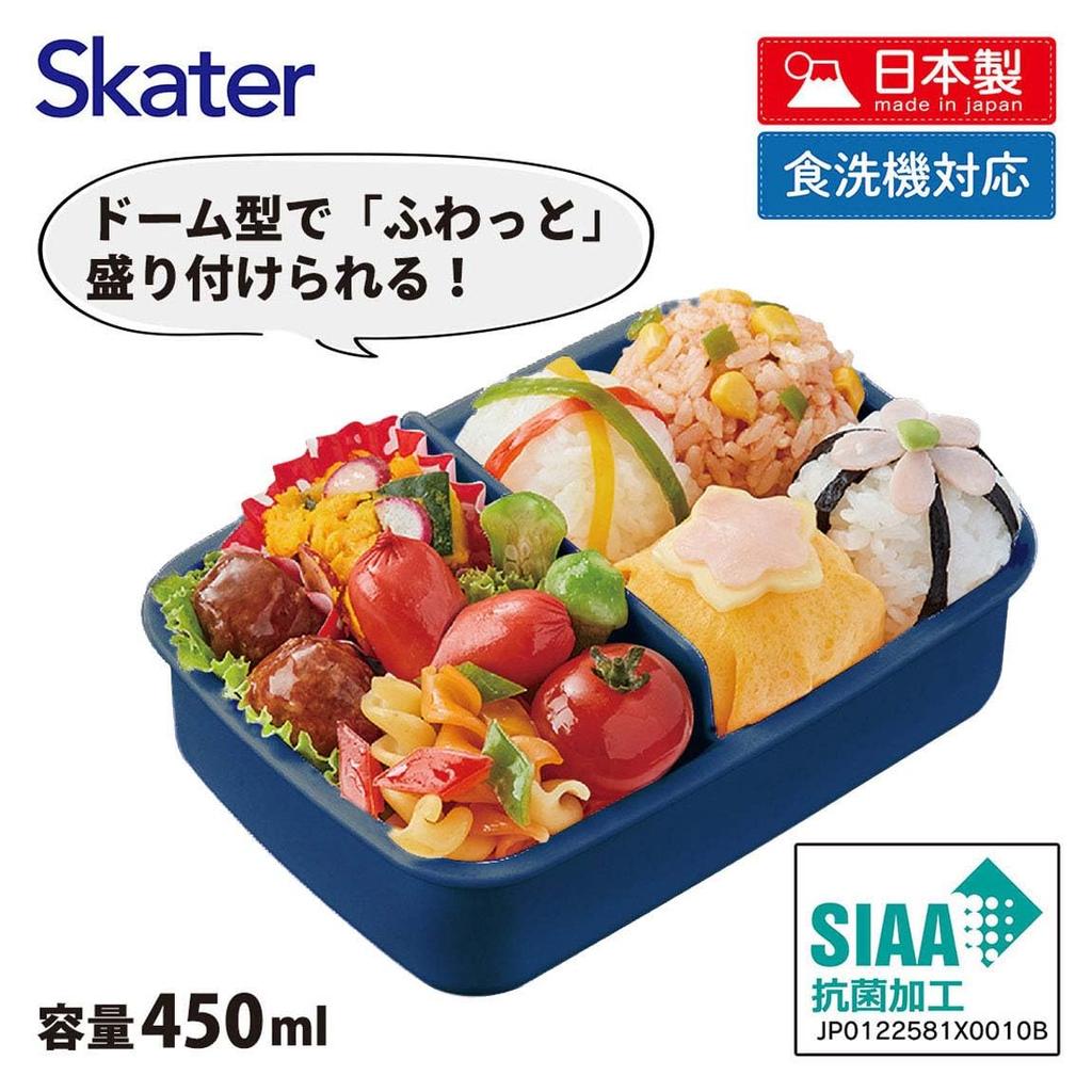 Skater Lunch 1 Fluffy Dome Kids Made In Jurassic RBF3ANAG Children's Box, Tier, 450ml, Shape, Antibacterial, Lunch, Japan, 24, Boys,