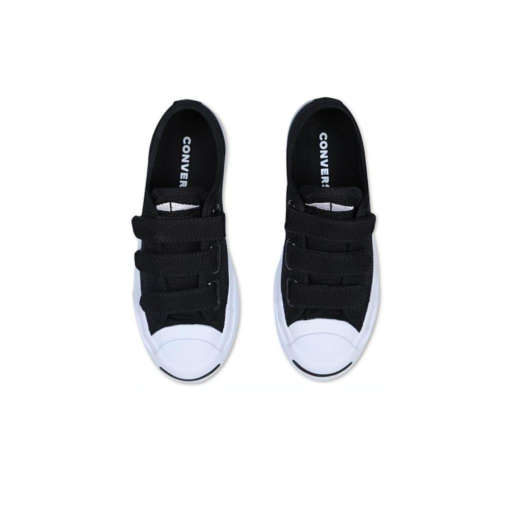 Converse Кеды Jack Purcell 3V Низкие Детские Холщовые Черные Для Детей Возрастом 3-7 Лет 361307C