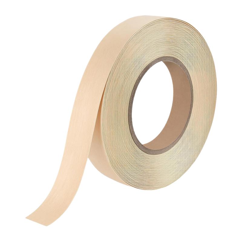 Good-Flexible Edge Band For Wood Veneer Roll, 3/4 Inch X 50 Ft Birch Edge Banding, Pre-Glued For DIY& Professional Projects