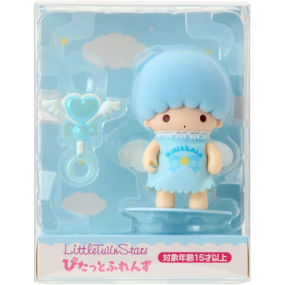 Sanrio Little Twin Stars Кики Мини Пушистая Кукла 15 см Мягкая Плюшевая Игрушка