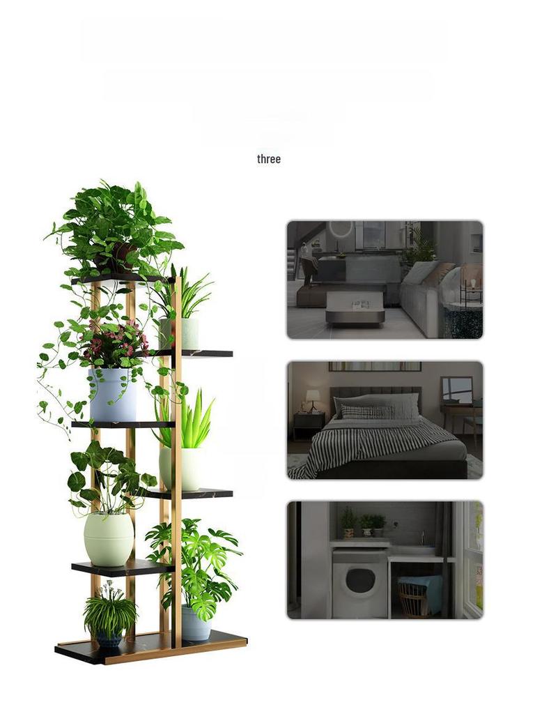 Многоуровневая подставка для комнатных растений Nordic для гостиной или балкона
