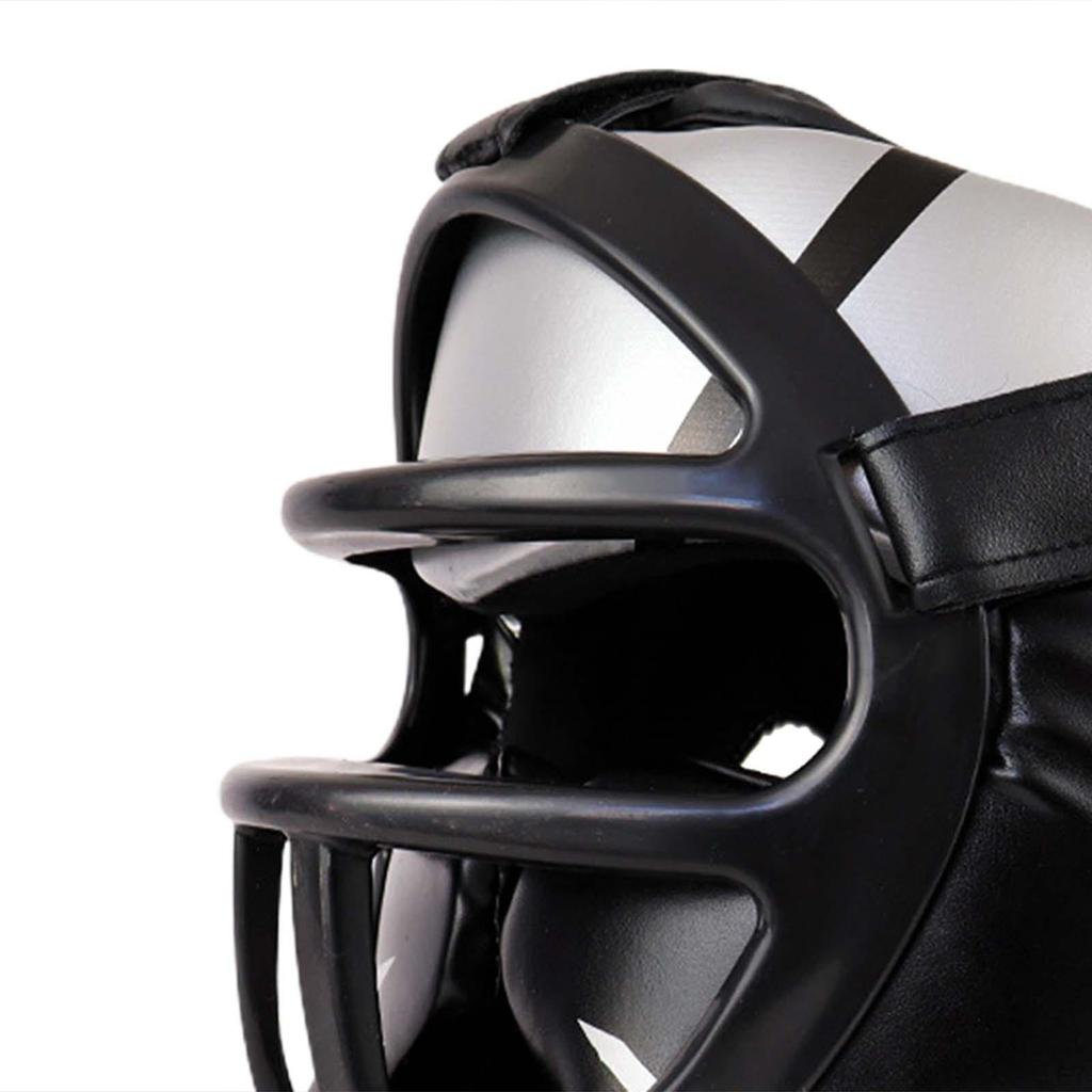 Боксерский шлем, полная защита лица для тхэквондо, грэпплинга, каратэ