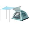 Jiang Hong Butterfly Canopy Tent: Rainproof Sunshade for 10-15 People - Ideal for Camping and Beach Picnics