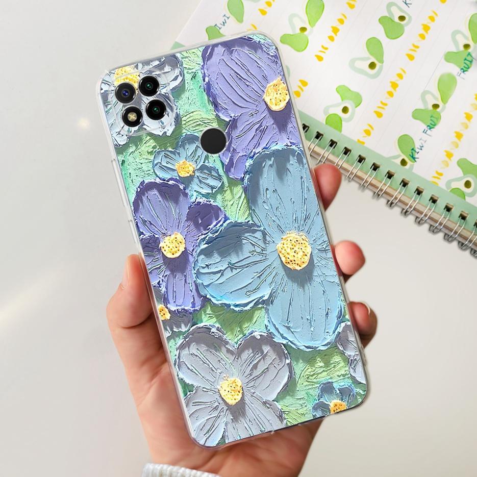 Чехол для Xiaomi Redmi 9C Милый Космонавт Мягкий Силиконовый Чехол для Телефона Для Xiaomi Redmi 9C NFC 9 C Redmi9C Задняя Крышка 6.53'' Funda Capa