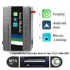 Sinairyu Беспроводной Apple CarPlay Android Auto Decoder Box Mirror-Link Совместимость с Mercedes Benz S-Class W221 2006-2013 NTG3.0 NTG3.5