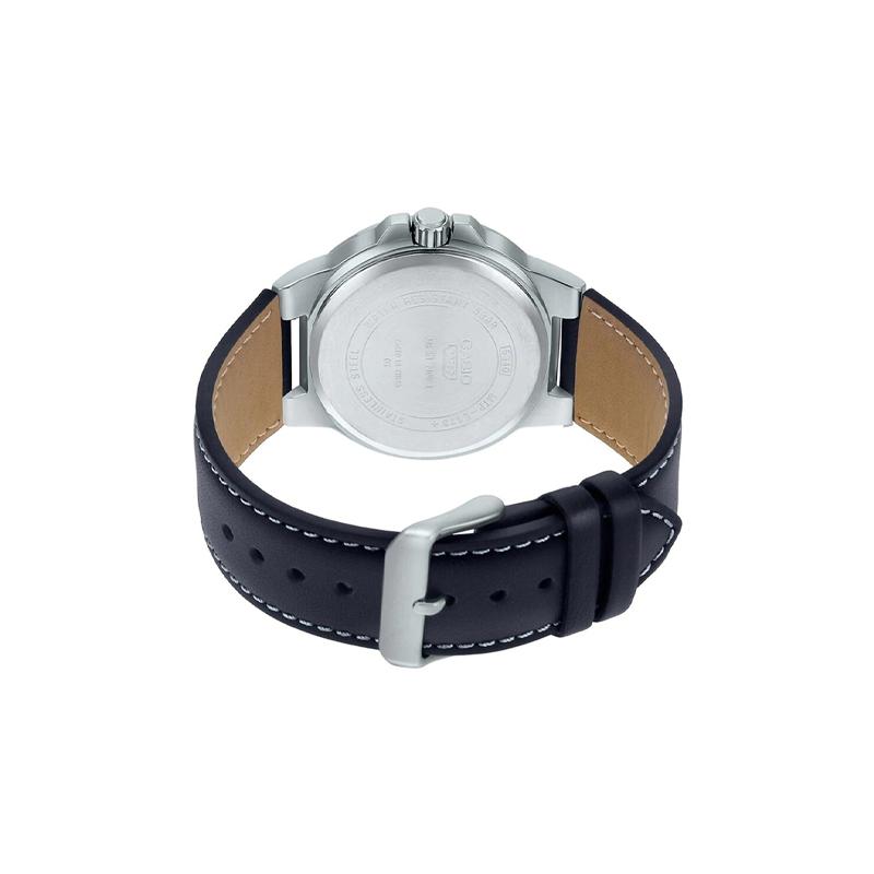 Casio Серия STANDARD простой модный тренд деловой повседневный стиль классический простой трехстрелочный дизайн кварцевый механизм кожаный ремешок MTP-E173L-7AVDF