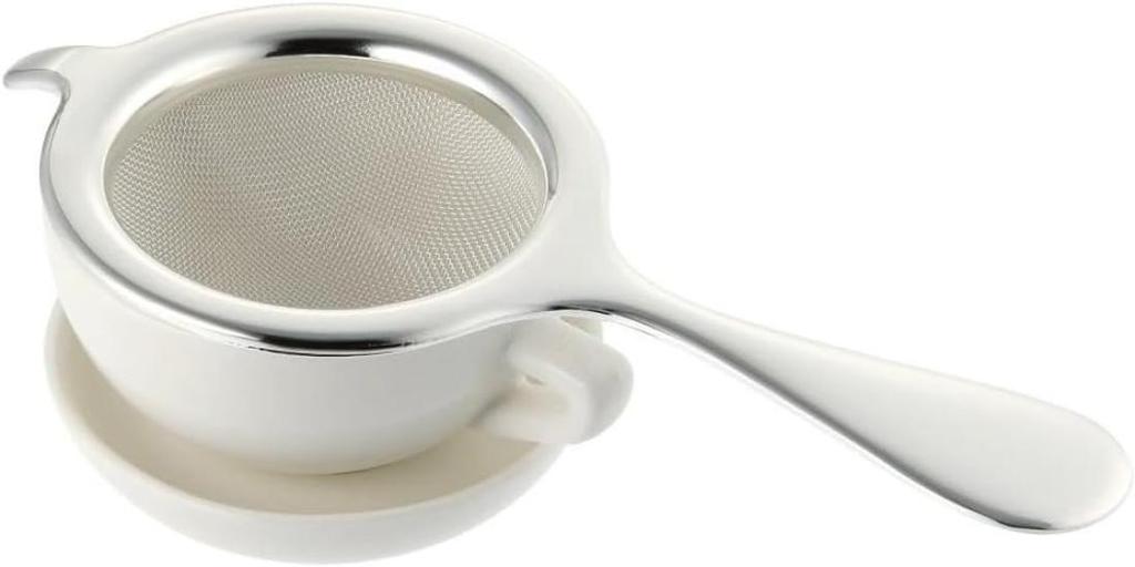 CASUAL PRODUCT Durable Tea Strainer, Silver, 510632