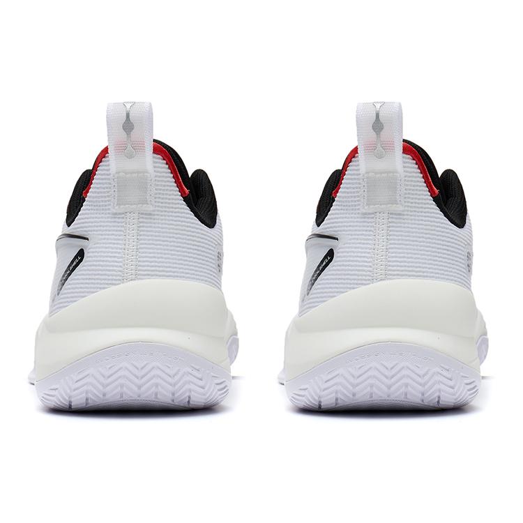 Баскетбольные кроссовки Li Ning Super Light V2 Мужские Низкие Белый/Черный/Красный ABAT029-1