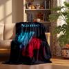 Supernatural Custom Flannel Blankets Soft Warm Cozy Throws for Home Decor Holiday Gifts