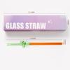 Gift Box Set Drinking Tube Juice Milk Drinking Tea Coffee Straw  Bar Accessories