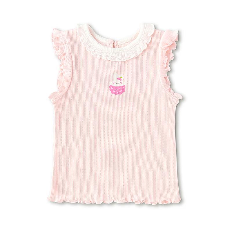 Balabala Girls' Ribbed Vest Top