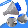 Diamond Beveling Chamfer Bit Countersink Wear Resistant Hole Enlarging Trimming for