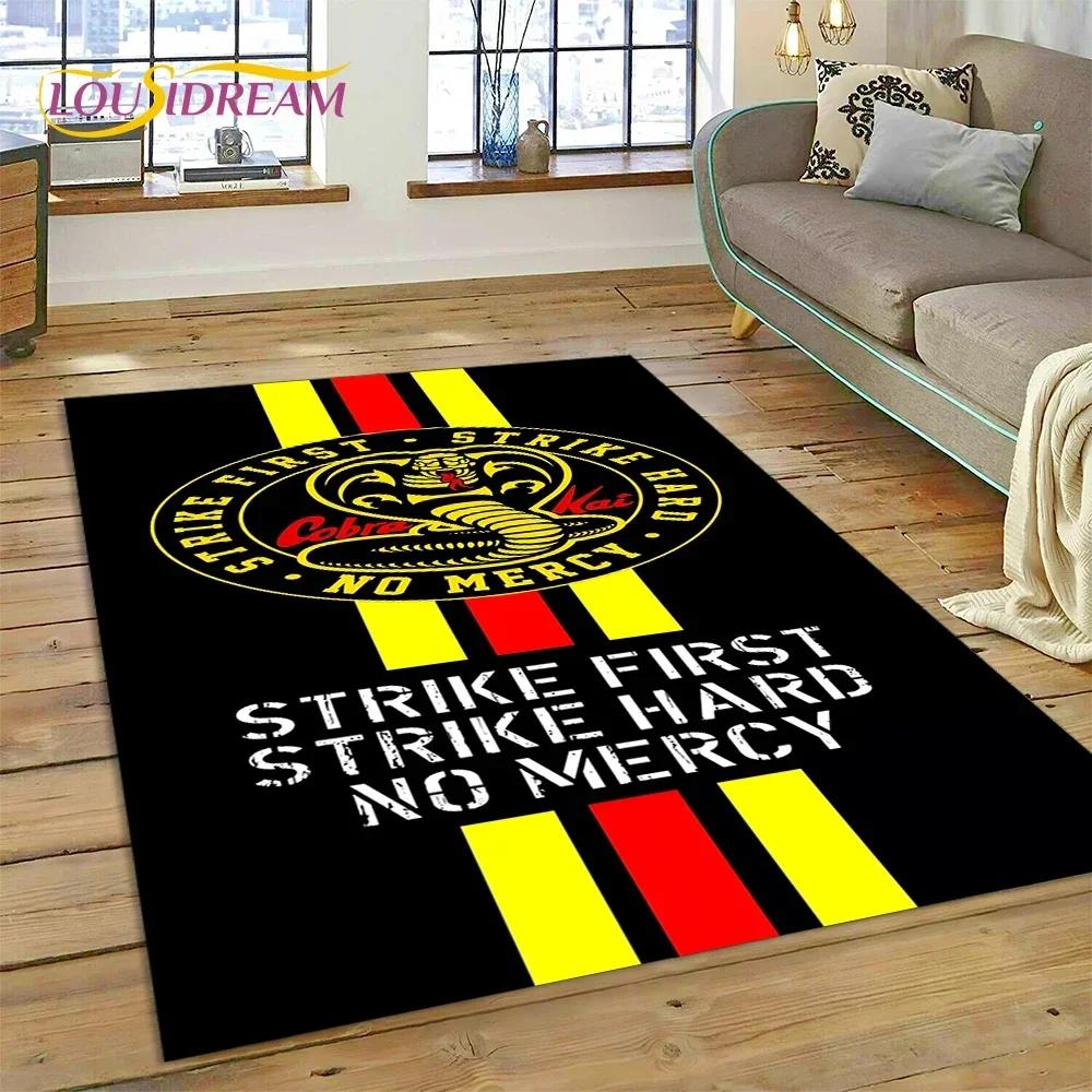 Cobra Kai Classics Телевизионный Ковер Amanda Karate для Спальни Гостиной Домашний Декор Дивана, Игровой Большой Декоративный Коврик для Пола для Детей