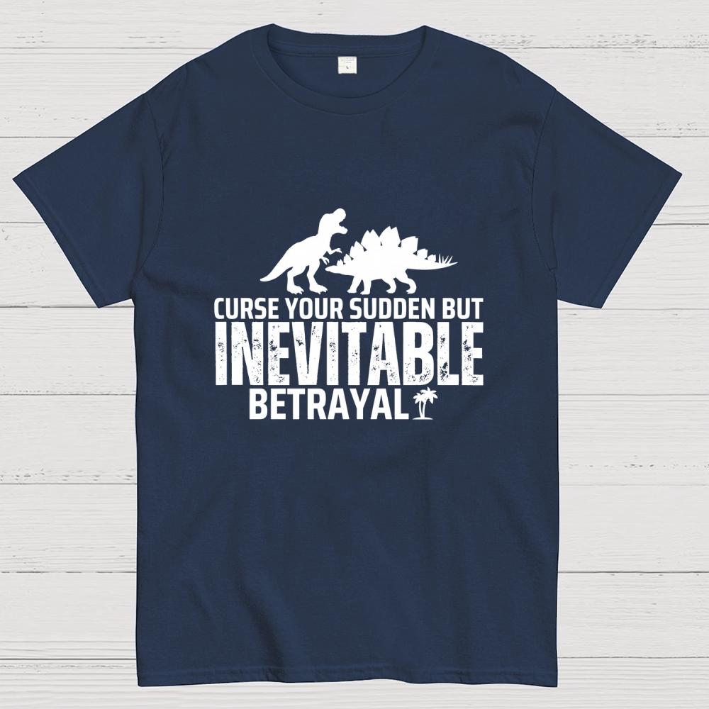 Curse your sudden but inevitable betrayal! Cotton Summer Casual Cool Loose T-Shirt