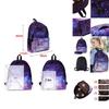 Fashionable And Large Capacity Women Girl Galaxy Starry School Bag For Teens