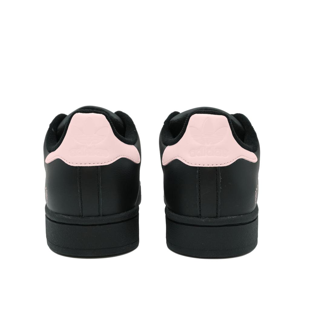 Adidas Originals Superstar 2 Abrasion Resistant Low top Skateboard Shoes Unisex Black Pink JI0079(Team837-SBOX )