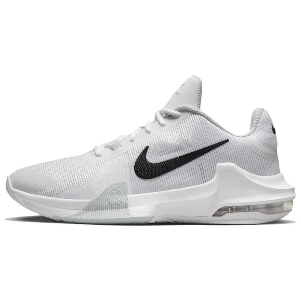 Nike Air Max Impact 4 Амортизация Нескользящая Износостойкая Средняя Высота Баскетбольные Кроссовки Мужские Сине-Фиолетовые DM1124-100(Команда145-)
