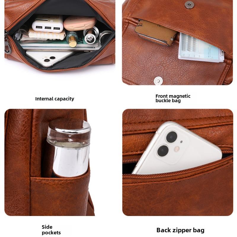 Женские сумки через плечо из искусственной кожи, женские сумки под мышками 2024 года, зимние однотонные маленькие сумки с верхней ручкой, женские повседневные сумки