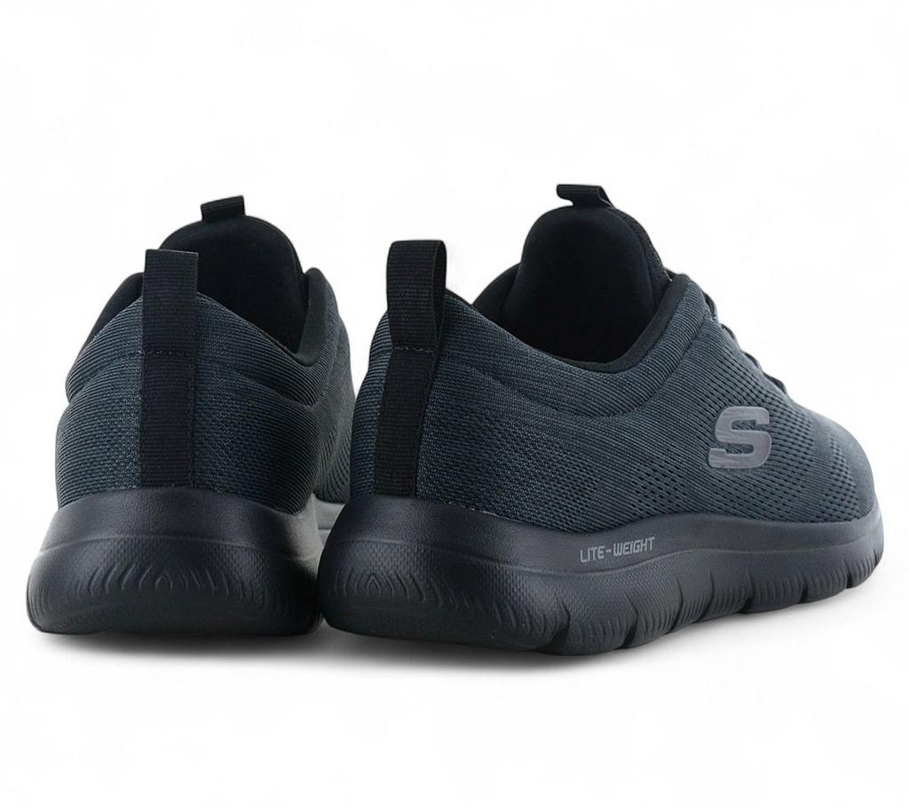 Skechers Summits Louvin - Мужские слипоны кроссовки Черный 232186-BBK ОРИГИНАЛ