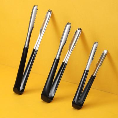 Нержавеющая сталь Нескользящие щипцы для льда и кубиков сахара