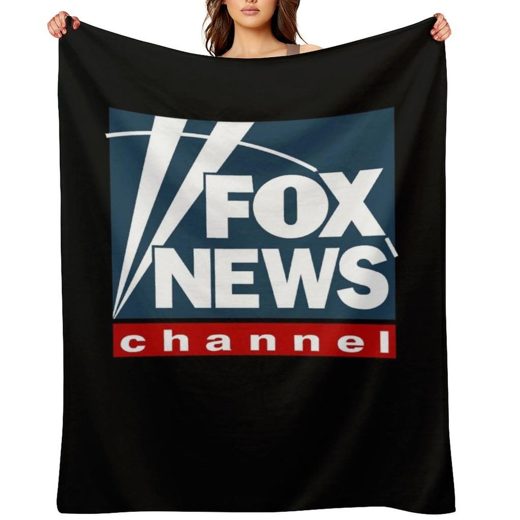 F O X NEWS Logo Throw Blanket Quilt Beautifuls sofa bed christmas gifts Blankets