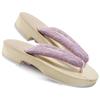 Lace Thong Plain High 6 Colors To Choose Yukata Hurt Your Fluffy Summer Baked Paulownia Nuance for Yukata [NISHIORI] Geta, Wood, Paulownia, Class,