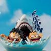 6.5см Аниме Dragon Ball Малыш Гоку с Криллином тренировка плавания Статуя Гоку из ПВХ Фигурки Действия Коллекционная Модель Игрушки Подарки