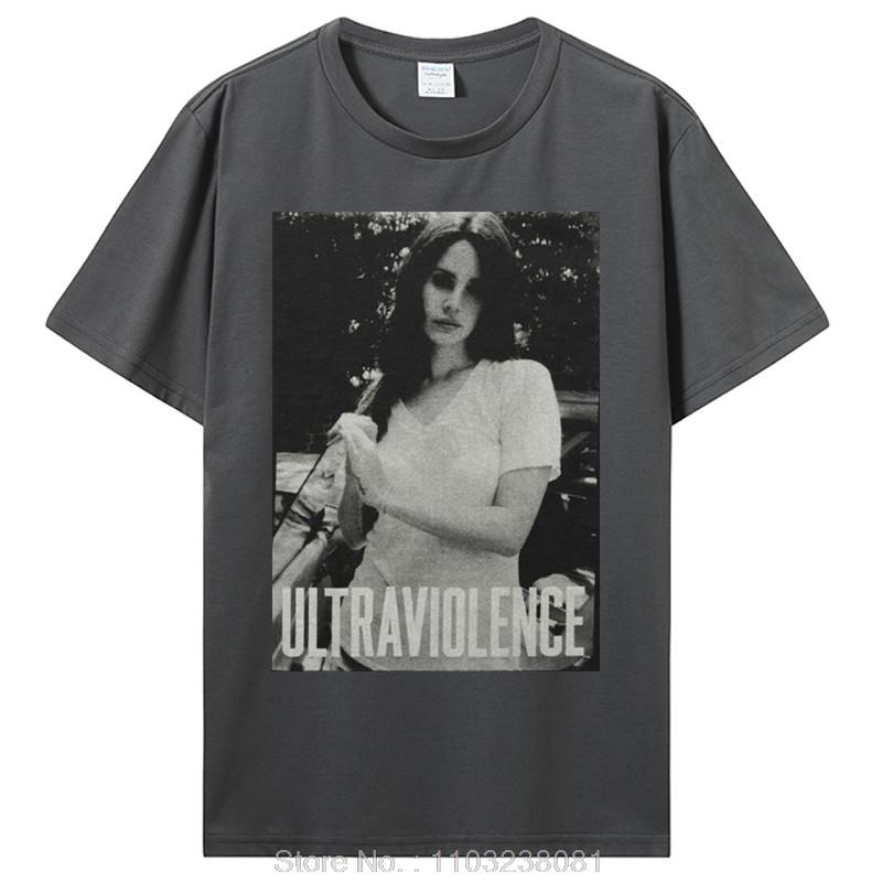 Lana Del Rey Ultraviolence T Shirt Snow Tshirt Japanese Funny Gothic T Shirt Unisex Harajuku Aesthetic Cotton Tops Tees