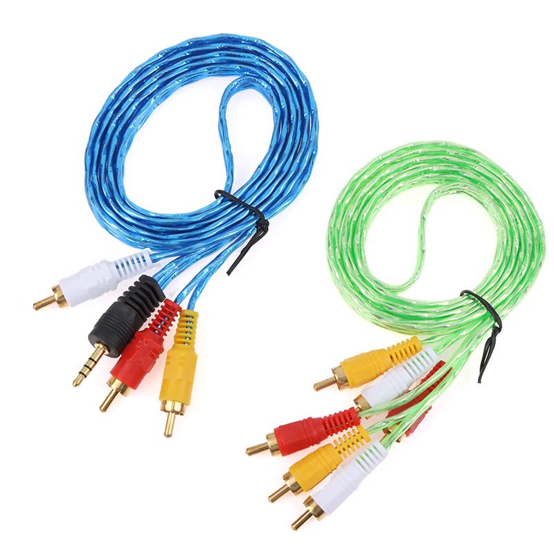 Аудио Звук AV Кабель 2In1/3In1/3In3 1.5Mm Set-top Box Разъем Телефон Компьютер Усилитель мощности Акустическая Коробка Соединительная Линия