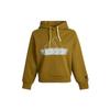 Sweat Hoodie Logo American Retro Print Sports Casual Knit Women Hoodies Olive GP0720