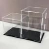 Transparent Acrylic Display Boxes Dustproof Toy Display Cases  Wedding Favor Party Decor