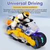 Dynamic Light Electric Stunt Motorcycle Transformable Transforming Motorcycle  Kids Gift