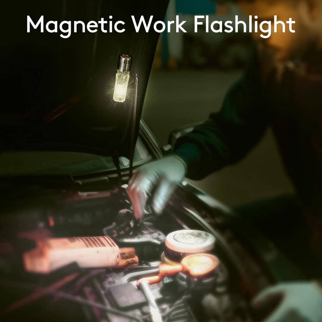 Фонарик RovyVon A28 G2 с боковым сигналом 1000 лм, перезаряжаемый, водонепроницаемый, EDC, карманный фонарик для ежедневного ношения, кемпинга, активного отдыха,