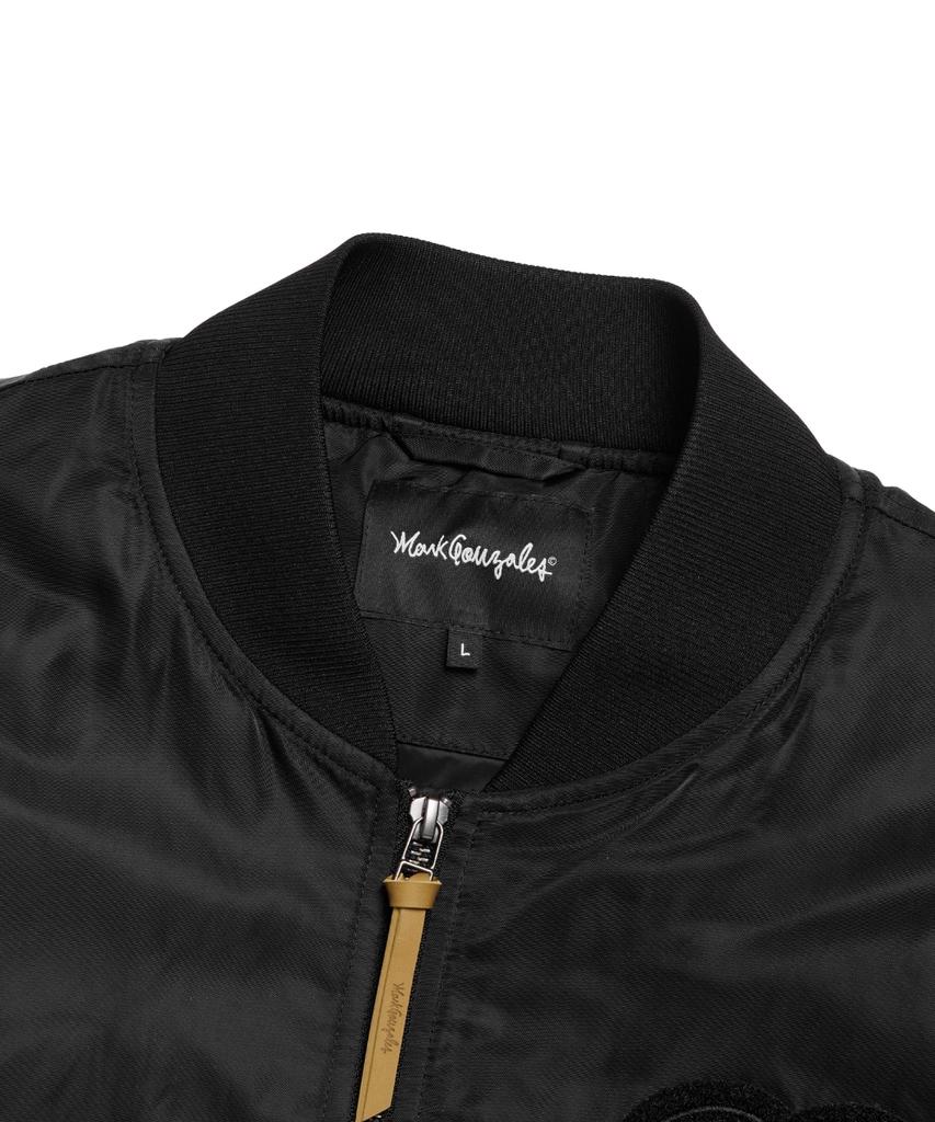 Mark Gonzales Heart Collection Ma-1 Padded Jacket - Black