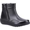 Fleet & Foster Womens/Ladies Morocco Twin Zip Leather Ankle Boots