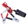 150cm Length Car Battery Clips Red Black Cigarette Lighter Adapter Insulated Alligator Clamps Car Repair Accessories for Emergency