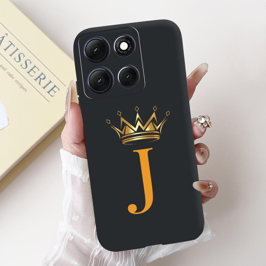 Чехол-бампер для Motorola Moto G86 Power Чехол для MotoG86 G 86 Power С рисунком букв Ударопрочный Мягкий силиконовый Чехлы для телефона Задняя крышка