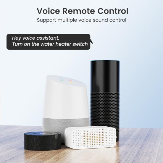 Smart Switch 4000W High Power Voice Control AI Assistant Support Real-Time Monitoring RF433 Remote Control AI Assistant Support